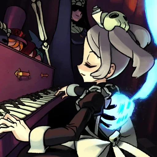 💀 Стикер «Skullgirls» для Telegram