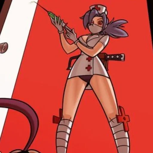 🌡 Стикер «Skullgirls» для Telegram