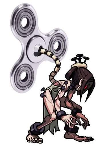 🌟 Стикер «Skullgirls» для Telegram