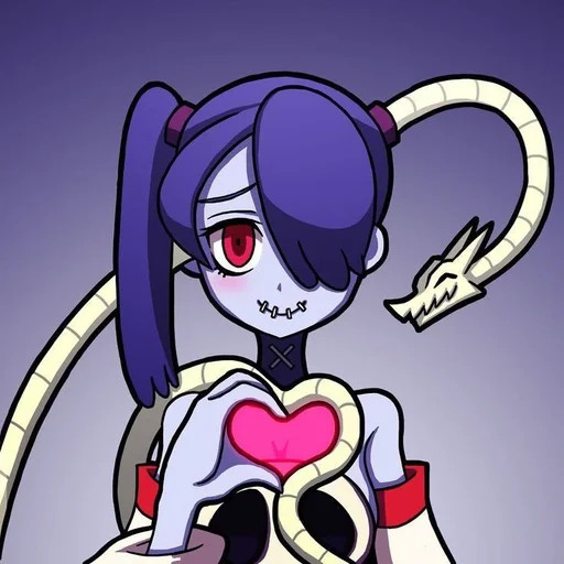 🌟 Стикер «Skullgirls» для Telegram