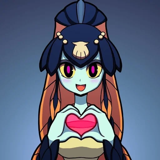 🌟 Стикер «Skullgirls» для Telegram