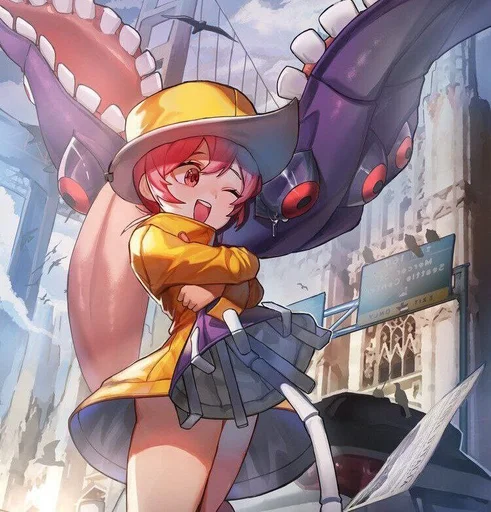 😄 Стикер «Skullgirls» для Telegram