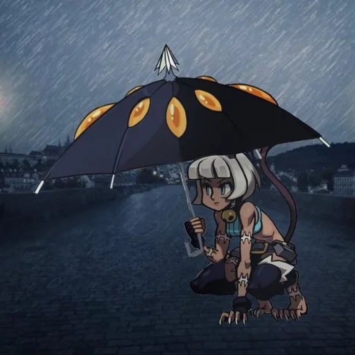 🌟 Стикер «Skullgirls» для Telegram
