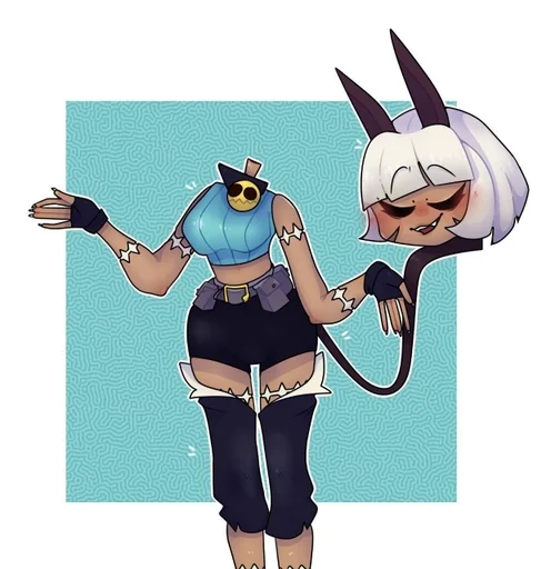 🙃 Стикер «Skullgirls» для Telegram