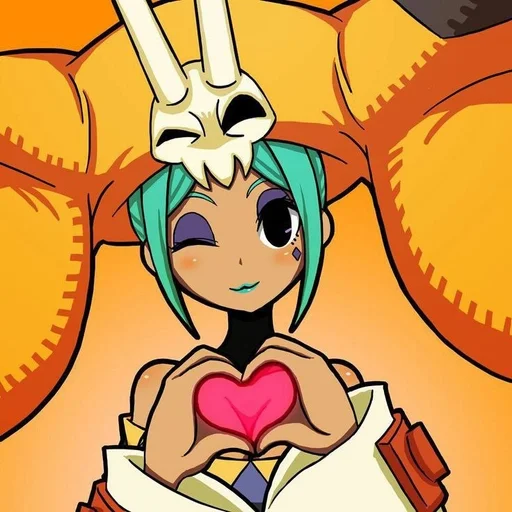 🌟 Стикер «Skullgirls» для Telegram