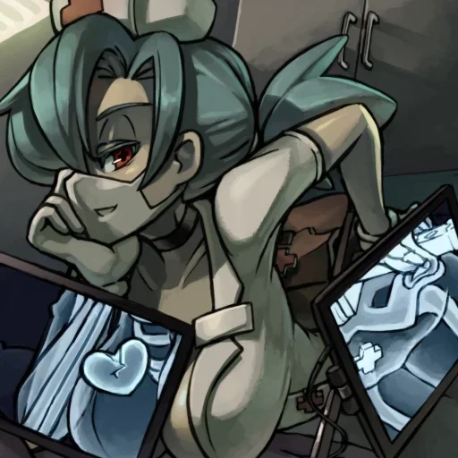 🌡 Стикер «Skullgirls» для Telegram