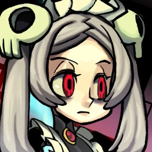 🖤 Стикер «Skullgirls» для Telegram