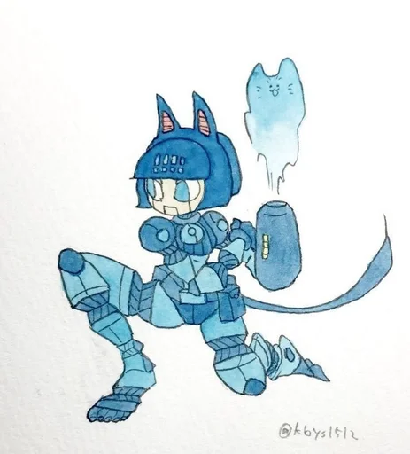 🐱 Стикер «Skullgirls» для Telegram