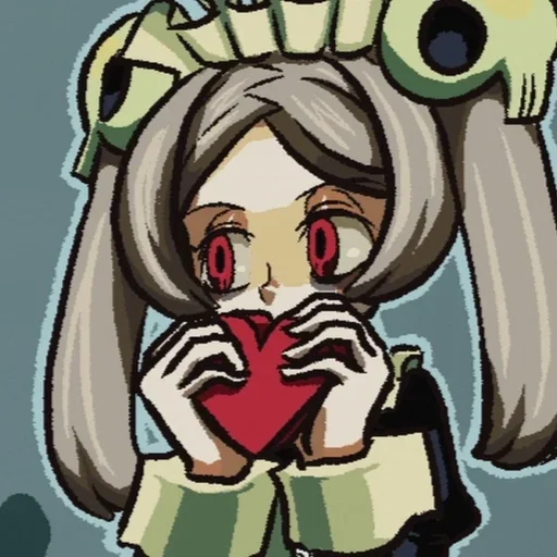 🖤 Стикер «Skullgirls» для Telegram