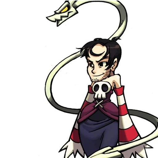 🌟 Стикер «Skullgirls» для Telegram