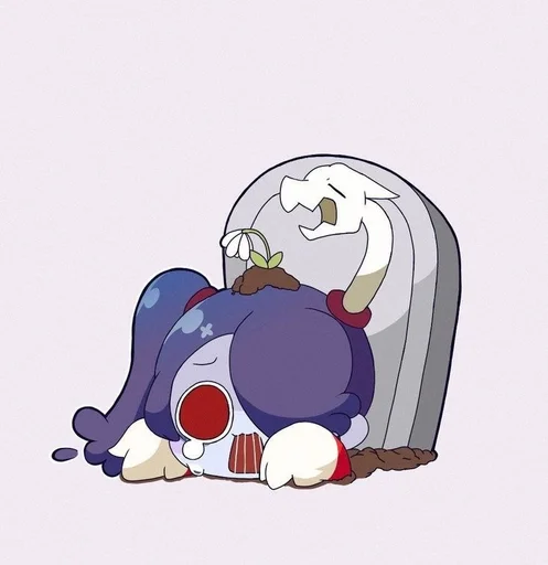 😭 Стикер «Skullgirls» для Telegram