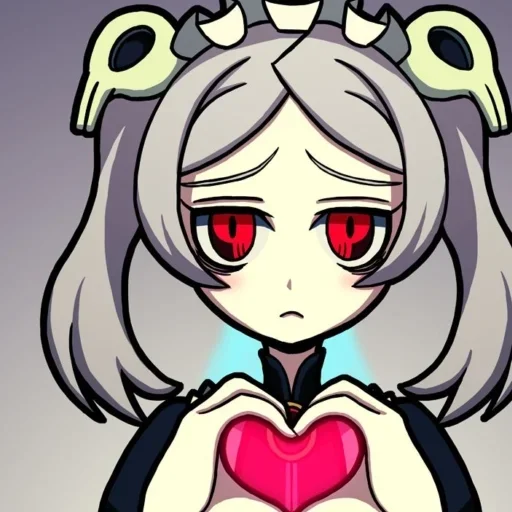 🖤 Стикер «Skullgirls» для Telegram