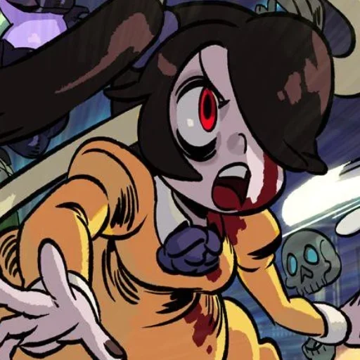 🗡 Стикер «Skullgirls» для Telegram