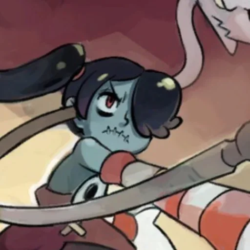 🗡 Стикер «Skullgirls» для Telegram