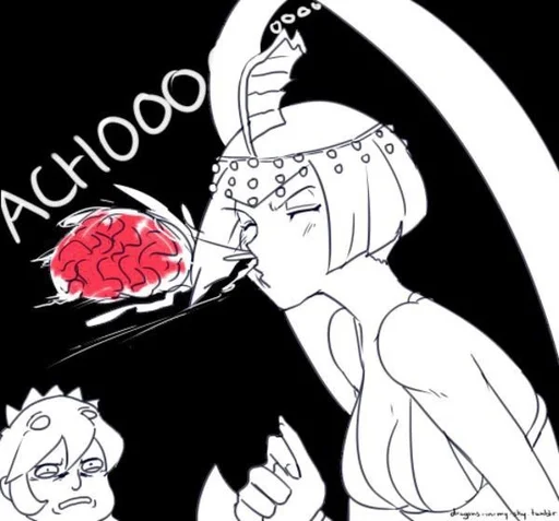 🌟 Стикер «Skullgirls» для Telegram
