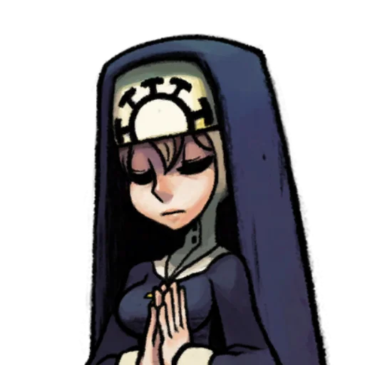 😪 Стикер «Скаллгерлс!/Skullgirls!» для Telegram
