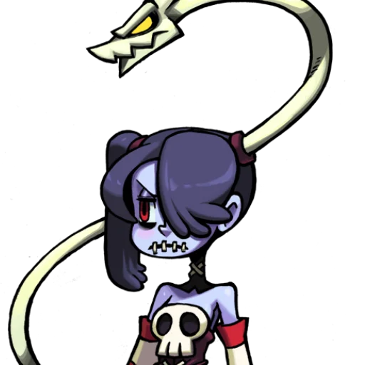 🙄 Стикер «Скаллгерлс!/Skullgirls!» для Telegram