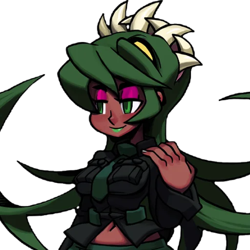 ☺️ Стикер «Скаллгерлс!/Skullgirls!» для Telegram