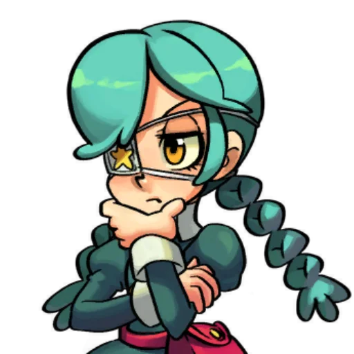 🧐 Стикер «Скаллгерлс!/Skullgirls!» для Telegram
