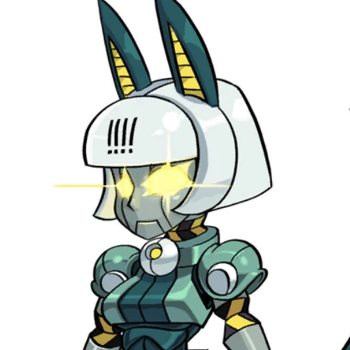 😠 Стикер «Скаллгерлс!/Skullgirls!» для Telegram