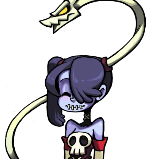 ☺️ Стикер «Скаллгерлс!/Skullgirls!» для Telegram