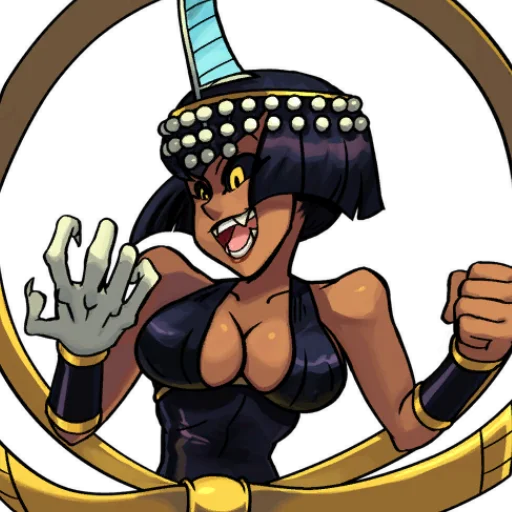 😇 Стикер «Скаллгерлс!/Skullgirls!» для Telegram