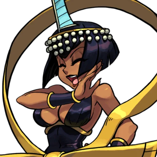 😄 Стикер «Скаллгерлс!/Skullgirls!» для Telegram