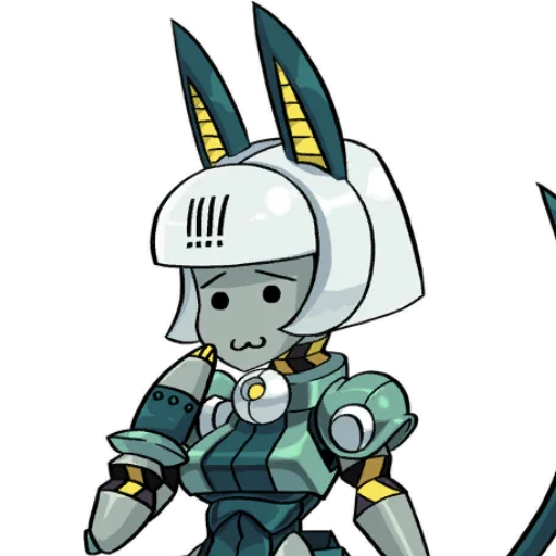 😅 Стикер «Скаллгерлс!/Skullgirls!» для Telegram