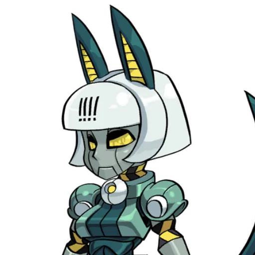 😤 Стикер «Скаллгерлс!/Skullgirls!» для Telegram