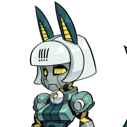 😕 Стикер «Скаллгерлс!/Skullgirls!» для Telegram