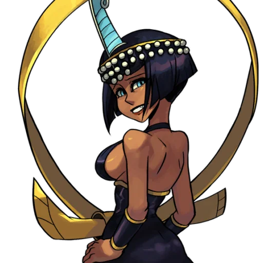 😋 Стикер «Скаллгерлс!/Skullgirls!» для Telegram