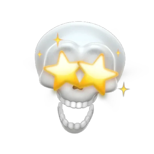 🤩 Стикер «SKULL MEMOJI» для Telegram