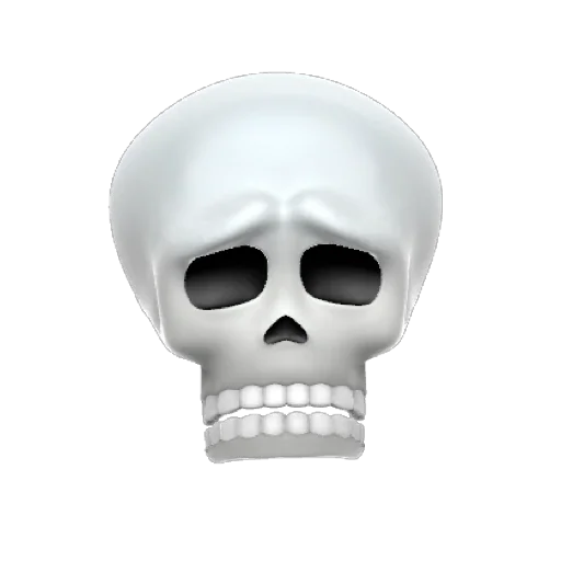 Стикерпак SKULL MEMOJI для Telegram