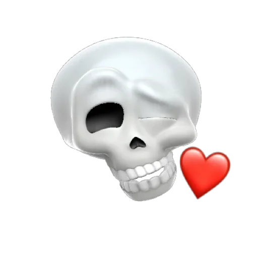😘 Стикер «SKULL MEMOJI» для Telegram