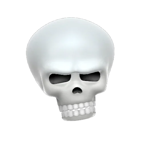 😡 Стикер «SKULL MEMOJI» для Telegram