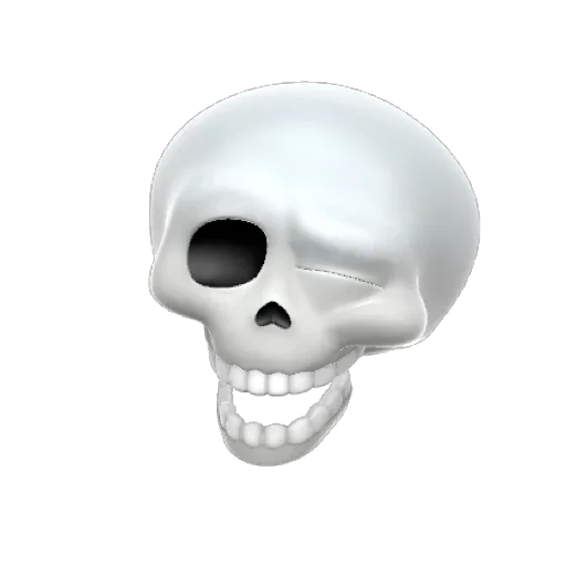 😉 Стикер «SKULL MEMOJI» для Telegram