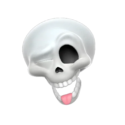 😉 Стикер «SKULL MEMOJI» для Telegram
