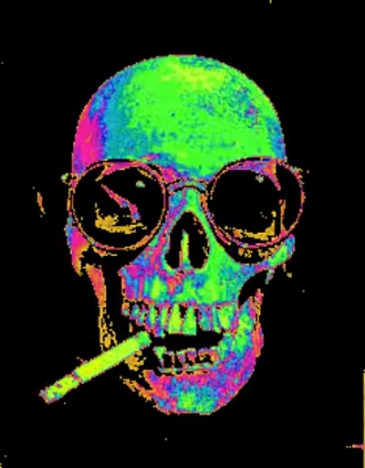 💀 Стикер «Skulls» для Telegram