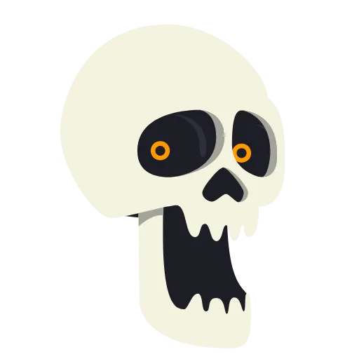 🥳 Стикер «Skull» для Telegram