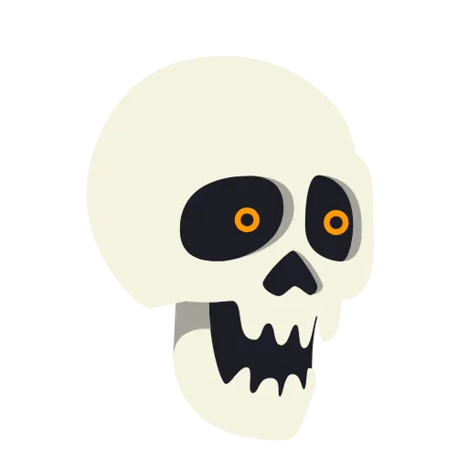 🙃 Стикер «Skull» для Telegram