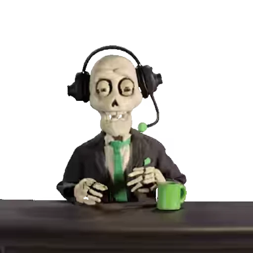 😂 Стикер «Skull Скелеты» для Telegram