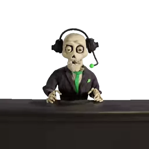 👁️ Стикер «Skull Скелеты» для Telegram