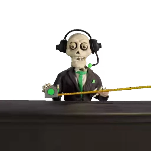 📏 Стикер «Skull Скелеты» для Telegram