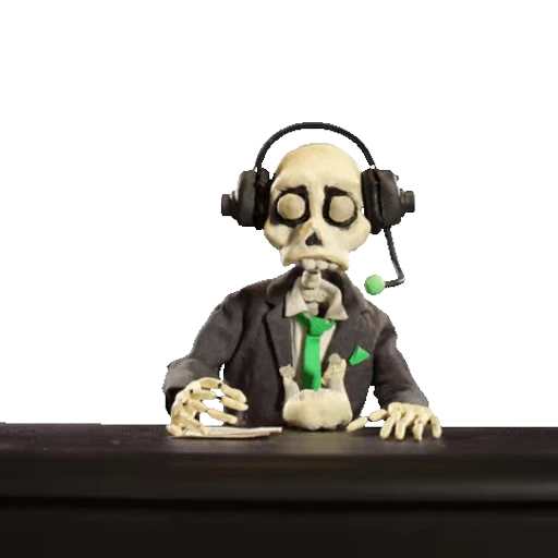 😮 Стикер «Skull Скелеты» для Telegram