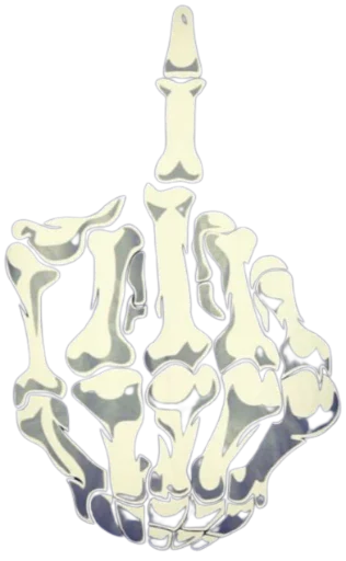 🖕 Стикер «skullUI» для Telegram