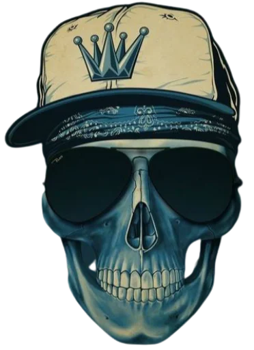 💀 Стикер «skullUI» для Telegram