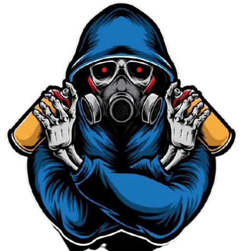 💀 Стикер «skullUI» для Telegram