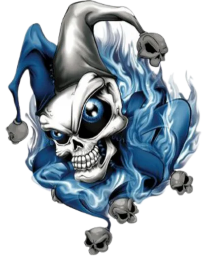 💀 Стикер «skullUI» для Telegram