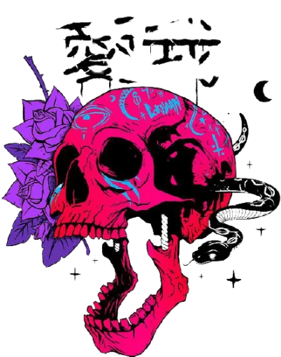 💀 Стикер «skullUI» для Telegram