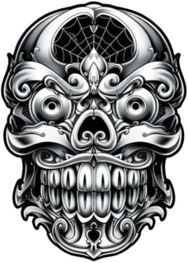 💀 Стикер «skullUI» для Telegram